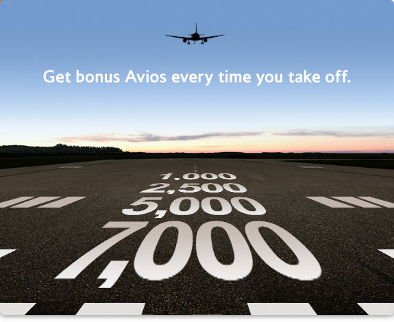 7000 bonus Avios