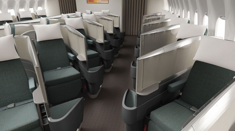 Cathay A340 business class
