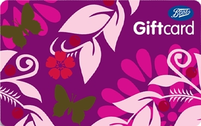 Boots gift card