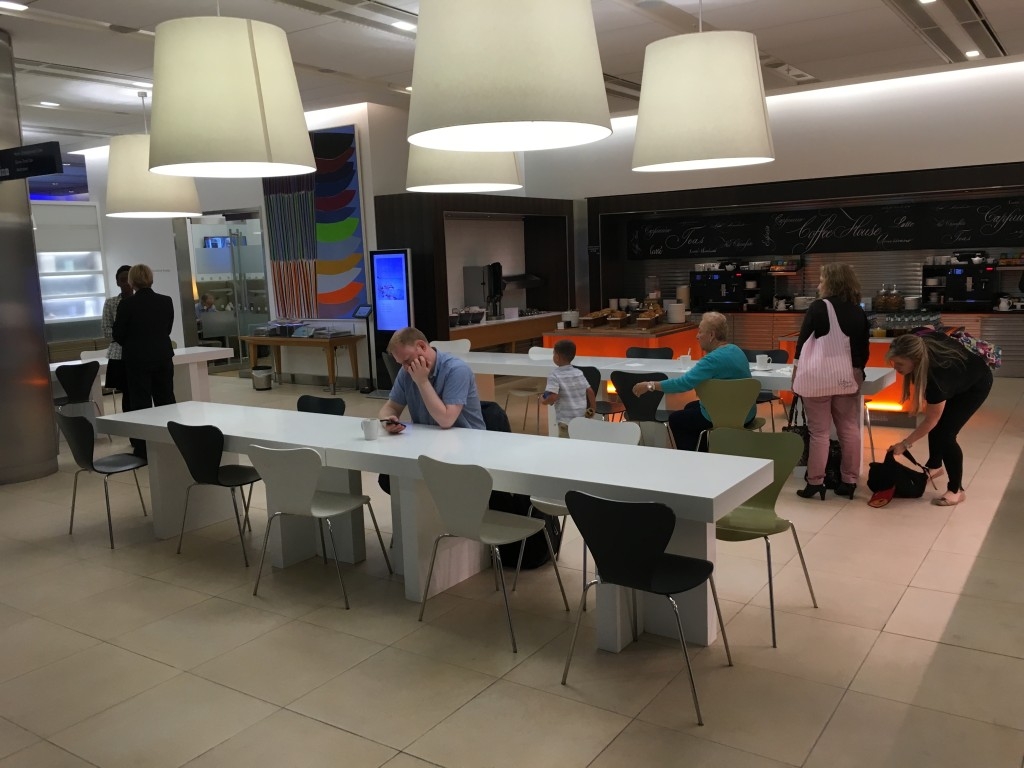 British Airways arrivals lounge Heathrow Terminal 5 review