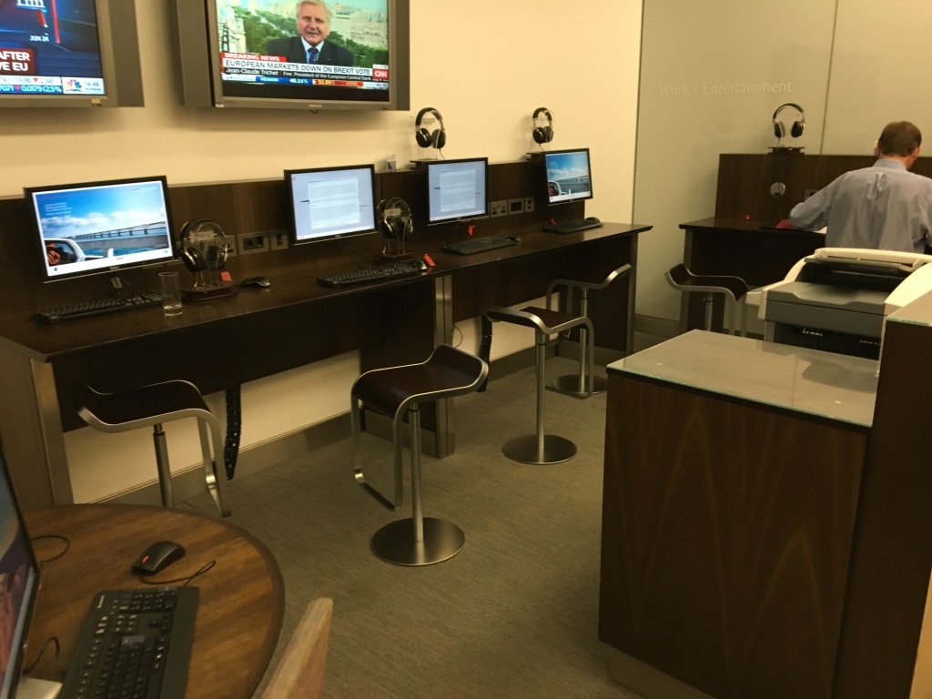British Airways arrivals lounge Heathrow Terminal 5 review
