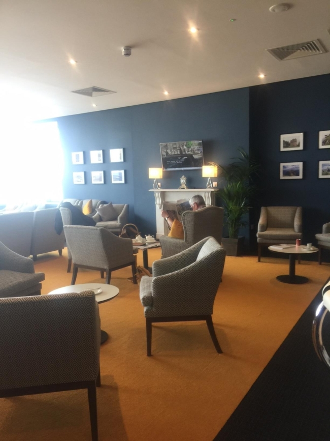 Northern Lights business lounge Aberdeen Airport review
