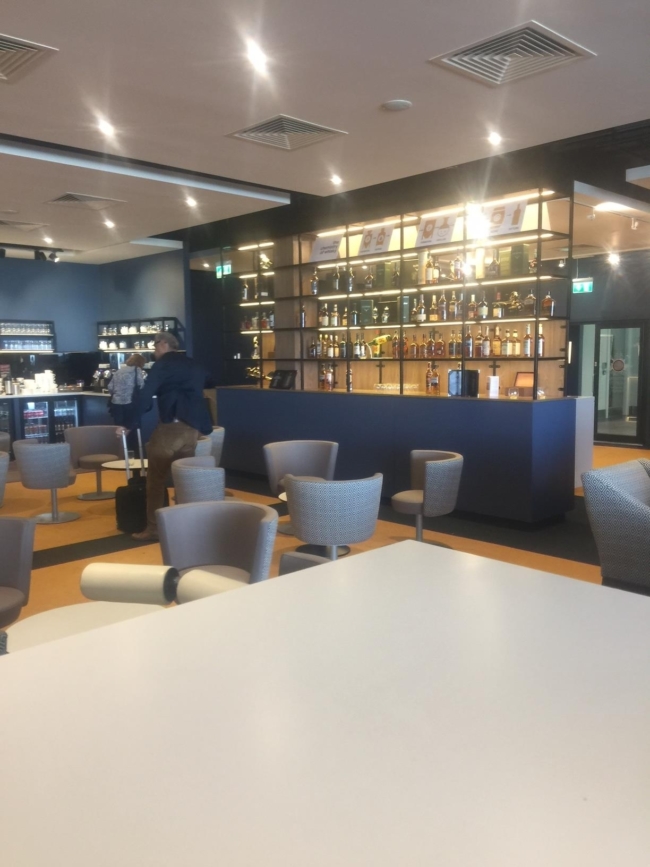 Northern Lights business lounge Aberdeen Airport review