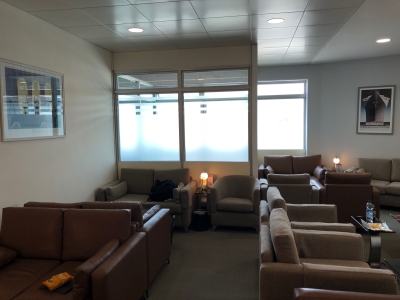 BA lounge Jersey airport review