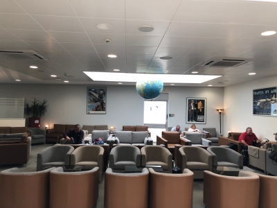 BA lounge Jersey airport review