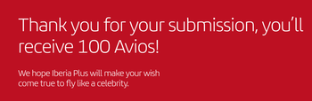 100 free Avios