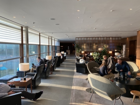 Cathay Pacific lounge Heathrow