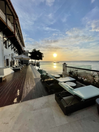Park Hyatt Zanzibar deck