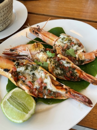 Park Hyatt Zanzibar prawns
