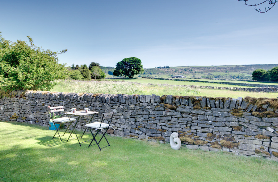 Peak District garden