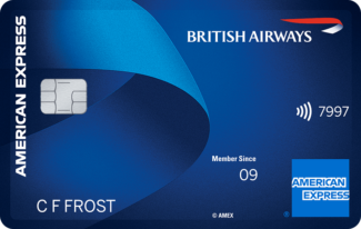 British Airways BA Amex American Express card