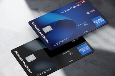 British Airways BA Amex American Express cards