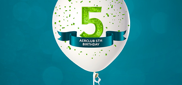 Aer Lingus fifth birthday promotion